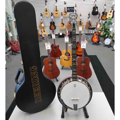 Deering Sierra 5-string Resonator Banjo w/Hard Case image 1