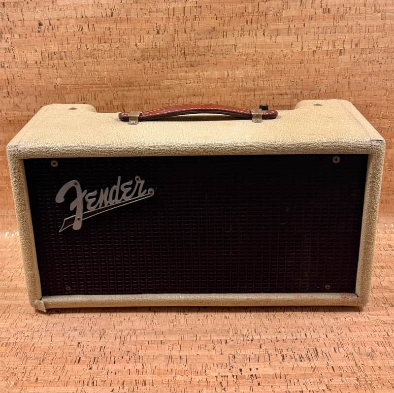 Fender 6G15 Tube Reverb Unit 1962 - Blonde w/ Oxblood *Rare* image 1