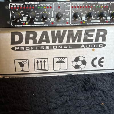 Drawmer DL441 Quad Auto Compressor Limiter 2010s - Black image 1