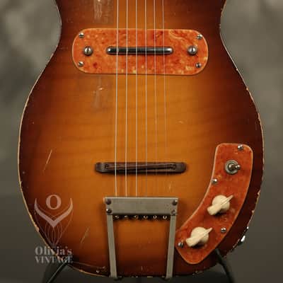 early 1950's Kay K-125 thru-neck image 1