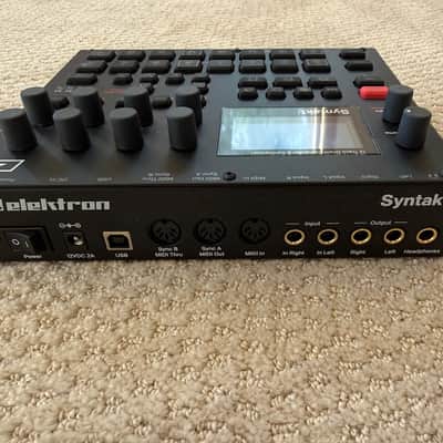 Elektron Syntakt 12 Track Drum Computer & Synthesizer 2022- Present - Black image 3