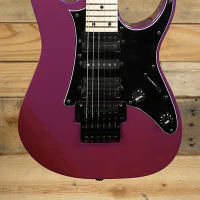 Ibanez Genesis RG550 Electric Guitar Purple Neon image 2