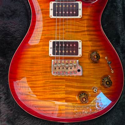 PRS P22 / Custom 22 Piezo Tremolo 10-Top 2013 - Present - Dark Cherry Sunburst image 2