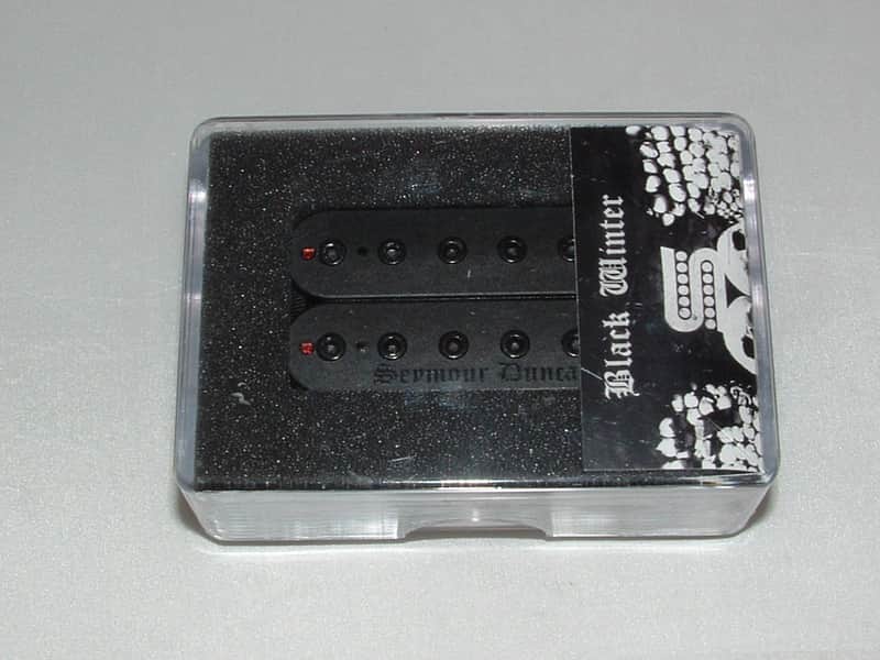 Seymour Duncan Black Winter Trembucker Bridge New Blackened Version image 1