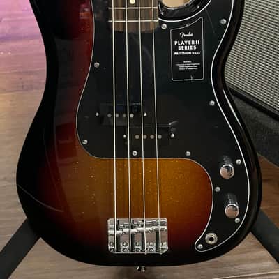 Fender  Limited Edition Player II Precision Bass  2025 - Sparkle 3-Color Sunburst / 9lbs. 4.0oz. #MX25053660 image 1
