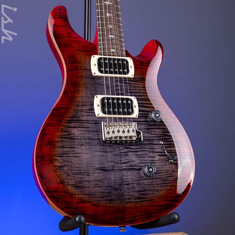 PRS SE Custom 24 Charcoal Cherry Burst image 1