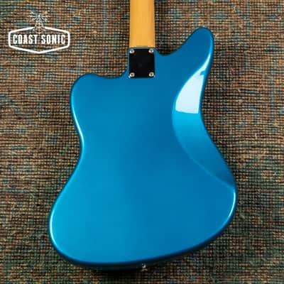 2003 Fender '62 Reissue Jaguar JG66 Candy Blue Crafted in Japan CIJ image 3