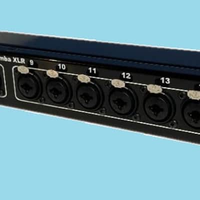 Mamba 16 XLR Combo (XLR/TRS/TS) to 16 Combo XLR Patch Bay 1RU | Reverb