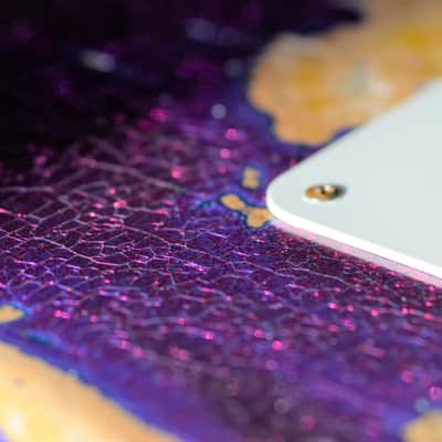Fender American Stratocaster Magenta Sparkle Heavy Relic Custom Shop Texas Specials image 17