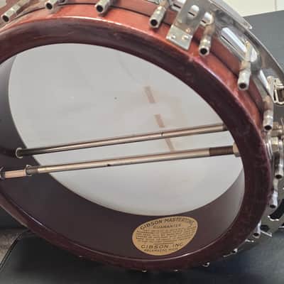 Immagine 1928 Gibson TB-3 Mastertone Banjo Pre-War TB3 5 String Master Built Florentine Neck Original Lifton Case Masterbuilt Artist Owned EX ADRIAN FARMER Custom Shop Conversion Antique Relic Kalamazoo PAF - 9
