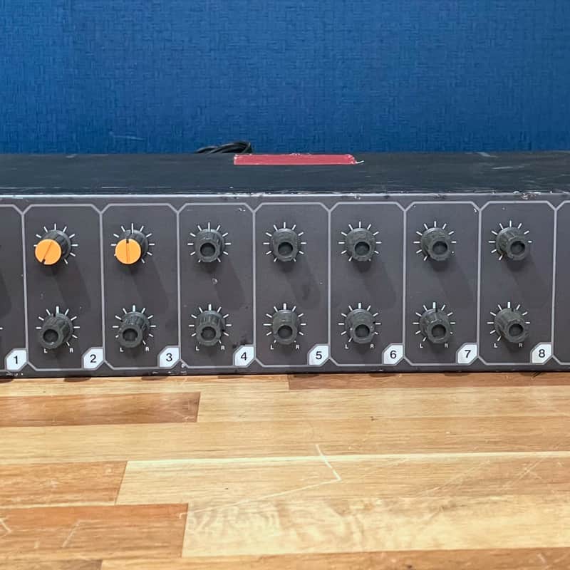 1970s TASCAM Model 1 8-Channel Line Level Mixer Black