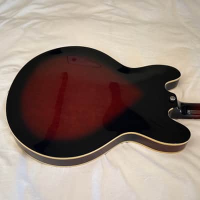 Vintage 1998 Epiphone Dot (Gibson 335) - Made in Korea (MIK) - Cinnamon Burst - Free Pro Setup image 8