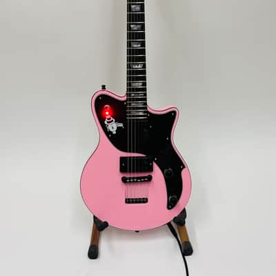 Ciari Travel Guitars Steve Stevens Premier Signature "Josie" 2026 Pink with Free Backpack! image 5
