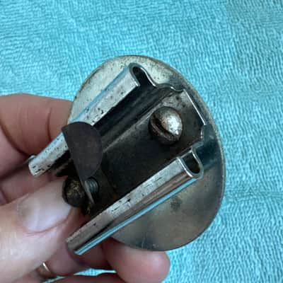 Ludwig Vintage Tom Drum Clip Style Mount Assembly - Vistalite era - 2” 70s 80s - Chrome Bild 6