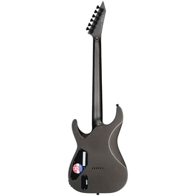 ESP LTD Mick Thomson MT-1 Electric Guitar (with Case), Obsidian Metallic image 6