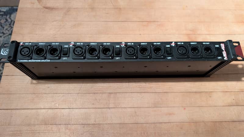 ProCo MS-42 4-channel microphone splitter, circa 2004 image 1
