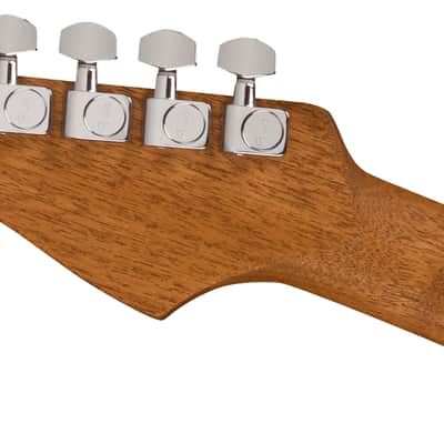 Fender American Acoustasonic Jazzmaster All-Mahogany, Ebony Fingerboard - Natural image 2