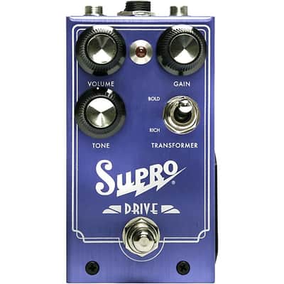Supro Drive ギターエフェクター オーバードライブ Supro Drive Pedal with Expression Pedal Control | Sweetwater