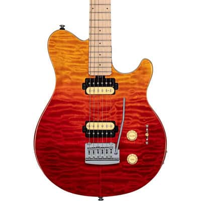 STERLING BY MUSIC MAN AX3QM-SPR-M1 Axis - Spectrum Red image 5