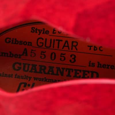 Gibson Custom Back to the Future 1955 ES345 Collectors Edition Light Aged Cherry Red #A55053 2025 image 11