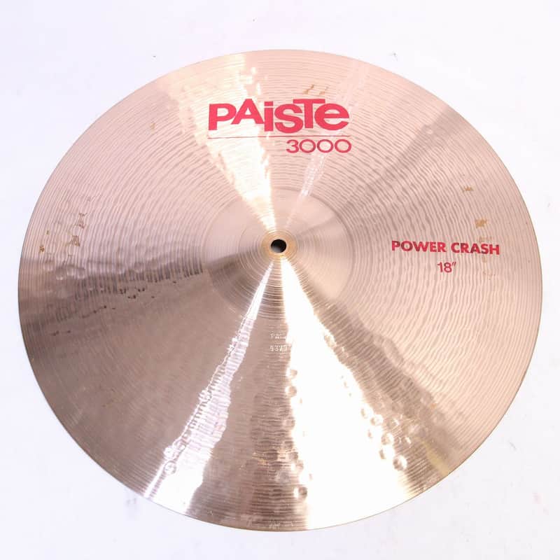 PAISTE 3000 Series Power Crash 18-inch 1638g Paiste Crash Cymbal (08/14) image 1