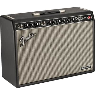 Fender Tone Master Deluxe Reverb 1x12 Combo Amplifier image 2