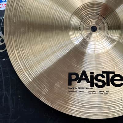 Paiste 14" Signature Fast Crash Cymbal 1989 - Present - Traditional image 11