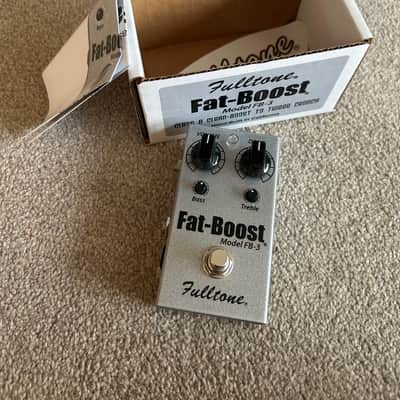 Fulltone Fat Boost FB-3 2010s - Silver image 1
