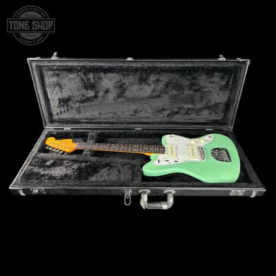 Used 2016 Fender Classic 60s Jazzmaster Lacquer Surf Green w/case TSU25375 image 18