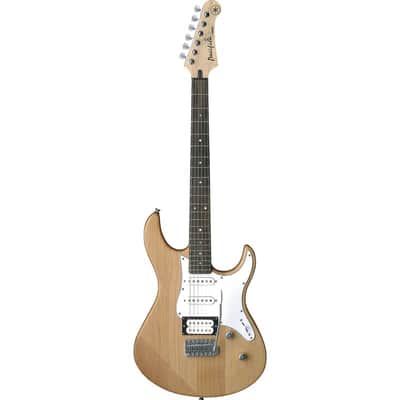 Yamaha PAC112V-YNS Pacifica HSS with Rosewood Fretboard - Natural Satin 2010 - Present - Yellow Natural Satin image 2