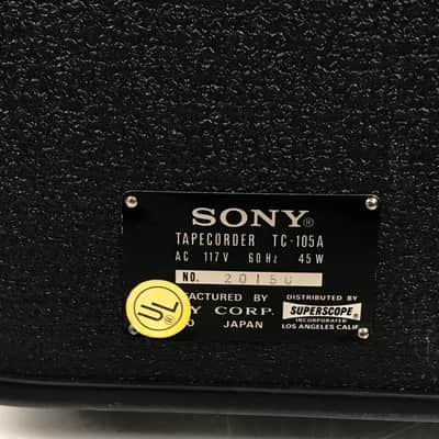 Sony TC-105A Tape Recorder image 10