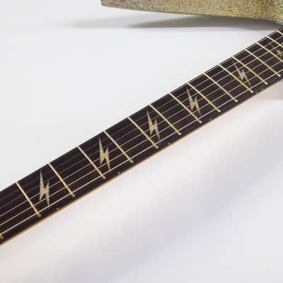 Kramer Lzzy Hale Voyager - Black Diamond Holographic Sparkle image 8