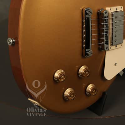 2025 Gibson Les Paul Studio Metallic Goldtop GC Exclusive image 13