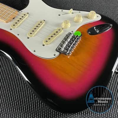 Fender Steve Lacy People Pleaser Stratocaster, Maple Fingerboard- Chaos Burst (SL000253) image 3
