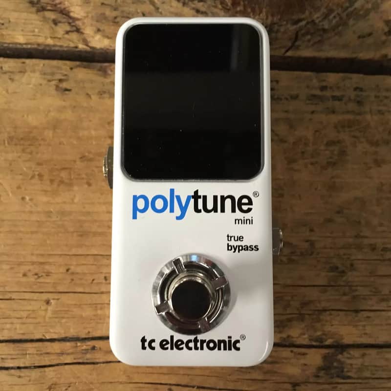 ギター tc electronic Polytune Mini TC Electronic PolyTune Mini Poly-Chromatic Tuner 966100001 B&H