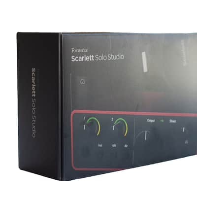 Focusrite Scarlett solo 4th studio 2024 aprox. image 2