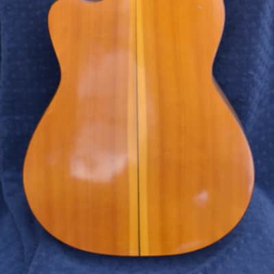 Carlos Pina Flamenco Blanca 198x-1995 - Lacquer w/cutaway image 2