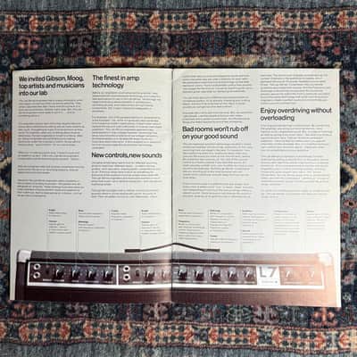 Gibson LAB Series Amplifier Dealer Catalogue! E21 image 4