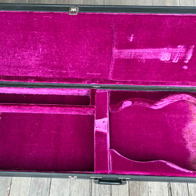 1970s Gibson Rectangular SG Case w/Purple Lining image 3