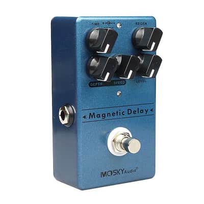 Mosky Magnetic Echo Delay Pedal Mag Echo Effect Guitar Delay Effect Pedal image 3