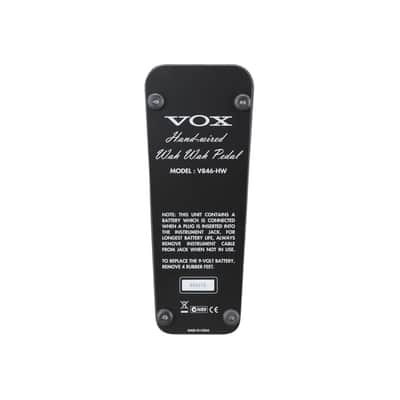 Vox V846-HW Hand-Wired Vintage Reissue Wah Pedal image 2