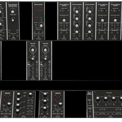 2021 • Behringer 26 modules • Partial System 55 Eurorack Modular Synthesizer image 1