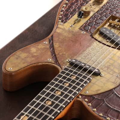 Paoletti Nancy Wine Crocodile Series Guitar 2019 image 10