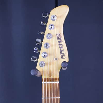 Fernandes S-Type Electric Guitar 1980s - Green image 3