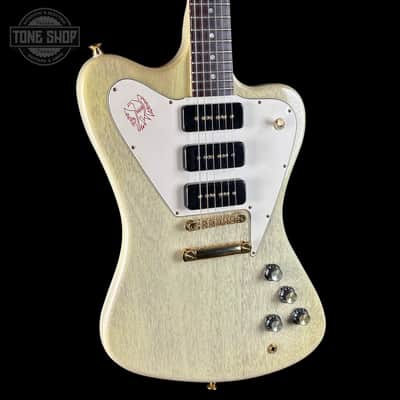 Used 2003 Gibson Custom Shop Non-Reverse Firebird TV White w/Case TSU24187 image 4
