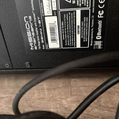 Mission Engineering GM-1 Gemini 1x12" 110-Watt Guitar Cabinet 2010s - Black image 3