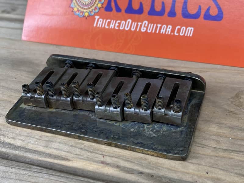 Real Life Relics Fender® Aged American STD Hardtail Bridge  0032909049    [BE8] image 1