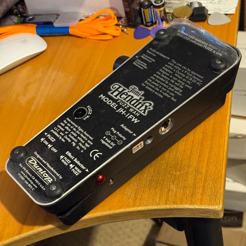 Dunlop JH-1FW Jimi Hendrix Signature Fuzz Wah | Reverb