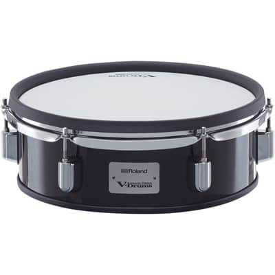 Roland PDA120LSBK V-Drums Acoustic Design Snare Pad 12x4 Black image 1