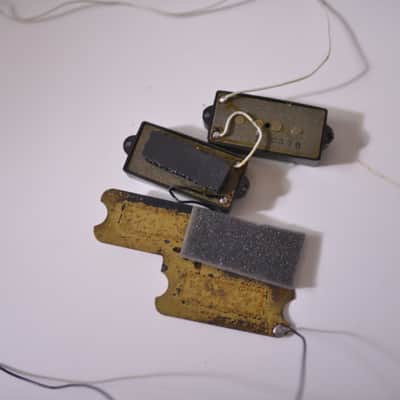 Vintage 1976 Fender Precision BASS Pickups Set HOT 11.21K 1970's PBass Guitar image 8